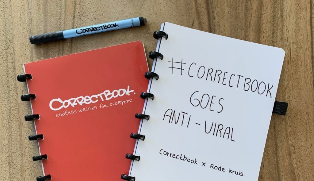 Excessable notebook and flashcards from Correctbook. Keep writing